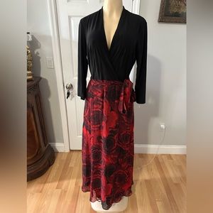 Flowy floral dress